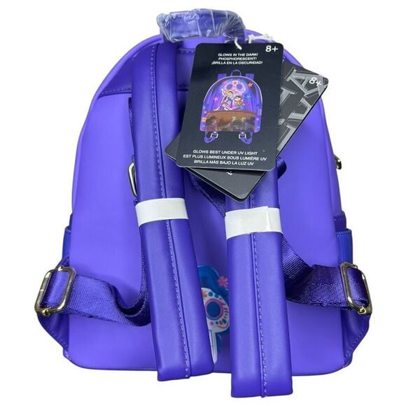 NEW Loungefly Pixar Moments Coco Miguel and Hector Performance Mini Backpack main image 5